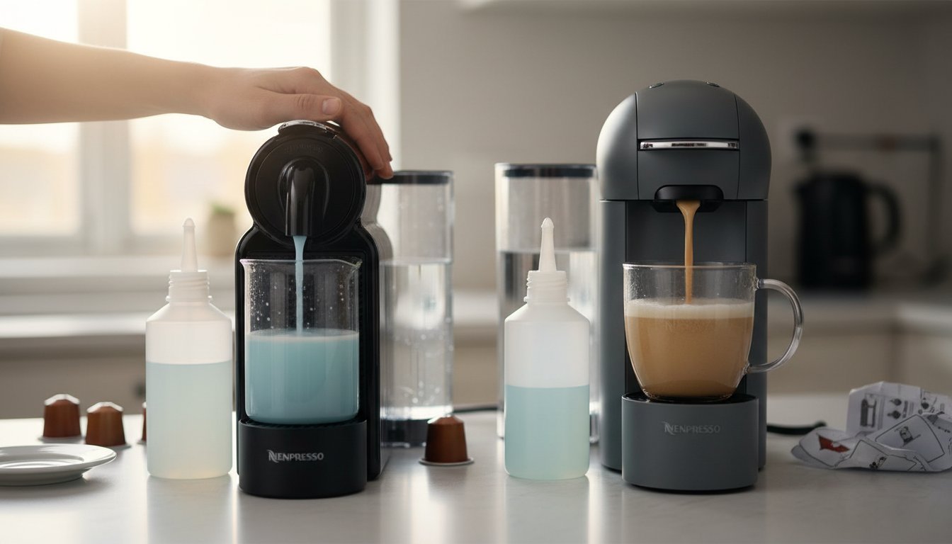 Декальцинация Nespresso: полная инструкция для Original и Vertuo