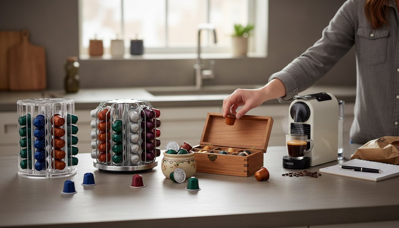 Как хранить капсулы Nespresso: условия, ошибки и органайзеры