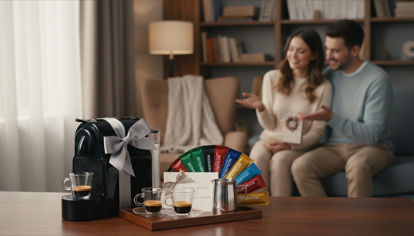 Кофемашина Nespresso как подарок: как выбрать, что добавить, как не ошибиться