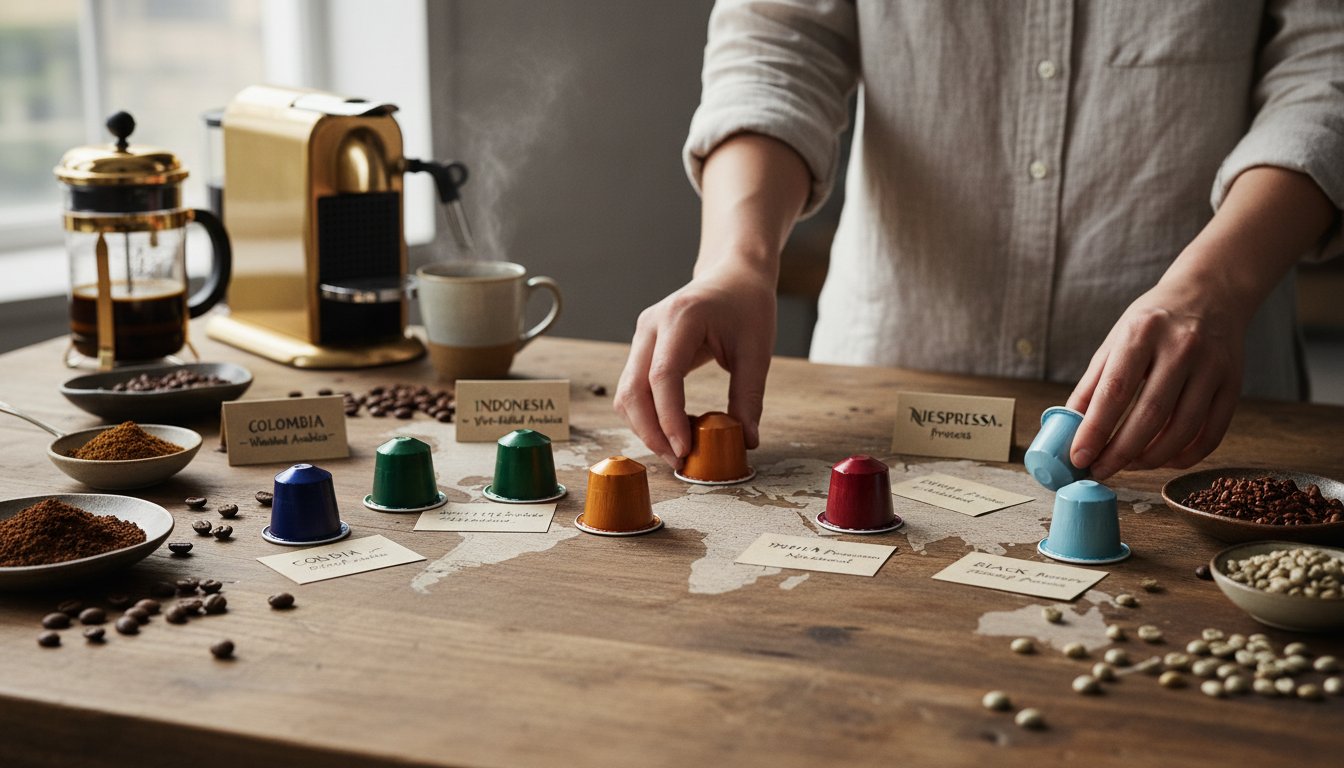 Nespresso Master Origin: выбор капсулы по региону и обработке