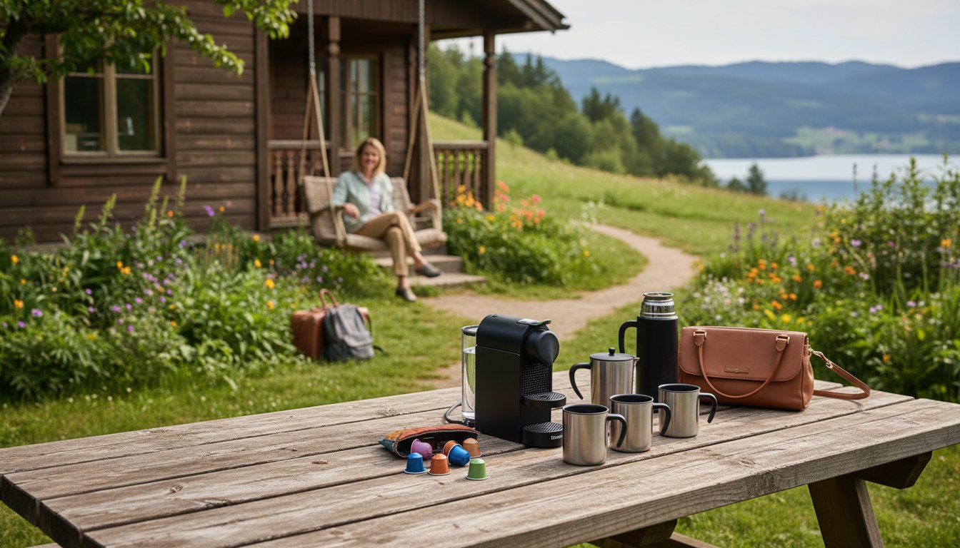 Nespresso в поездке и на даче: как взять кофе с собой