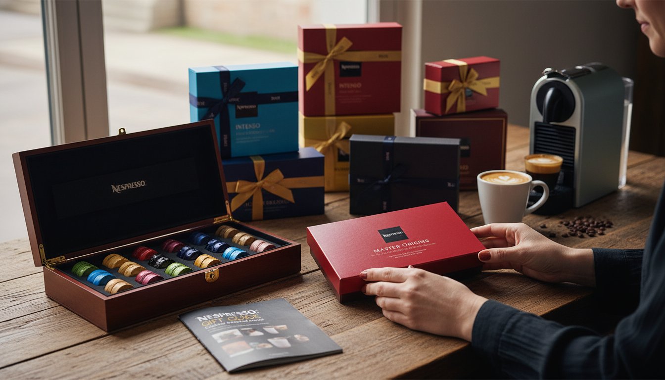 Подарочный набор капсул Nespresso: как выбрать и не промахнуться