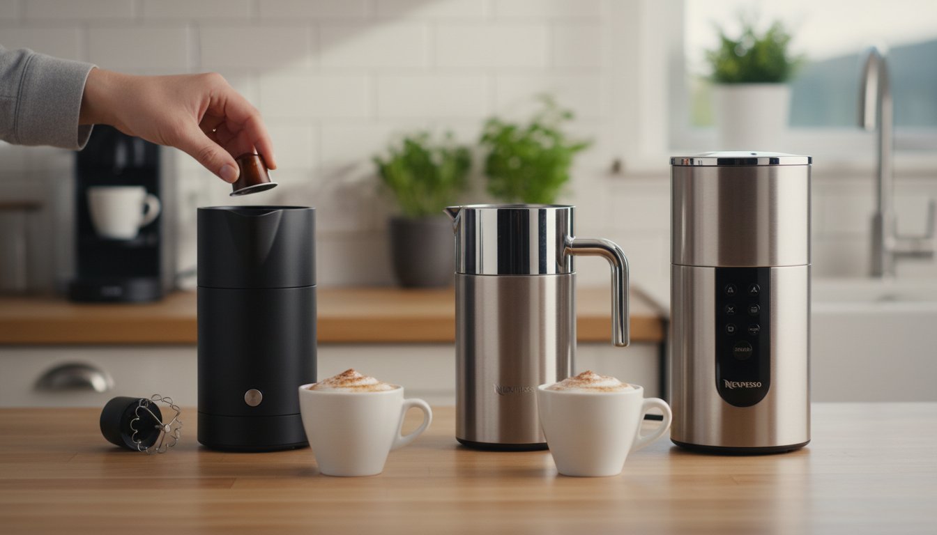 Вспениватель молока для Nespresso: Aeroccino 3, 4 и Barista