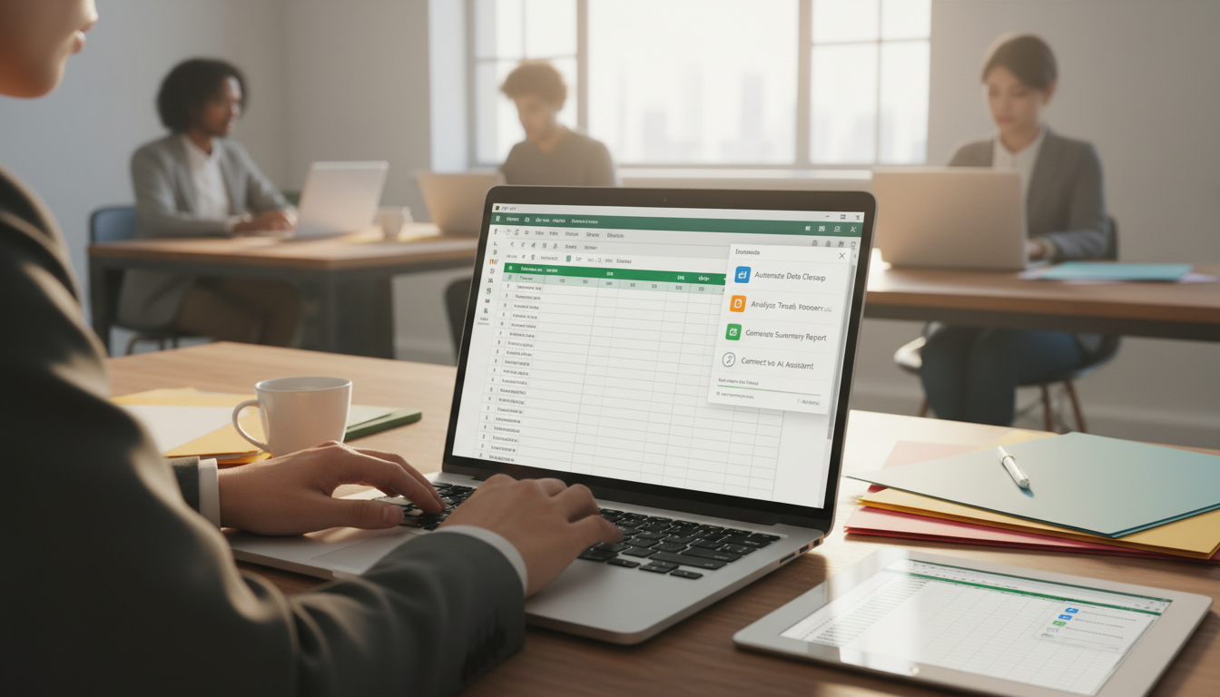 AI-аналитик для Excel и Google Sheets: автоматизация работы с данными