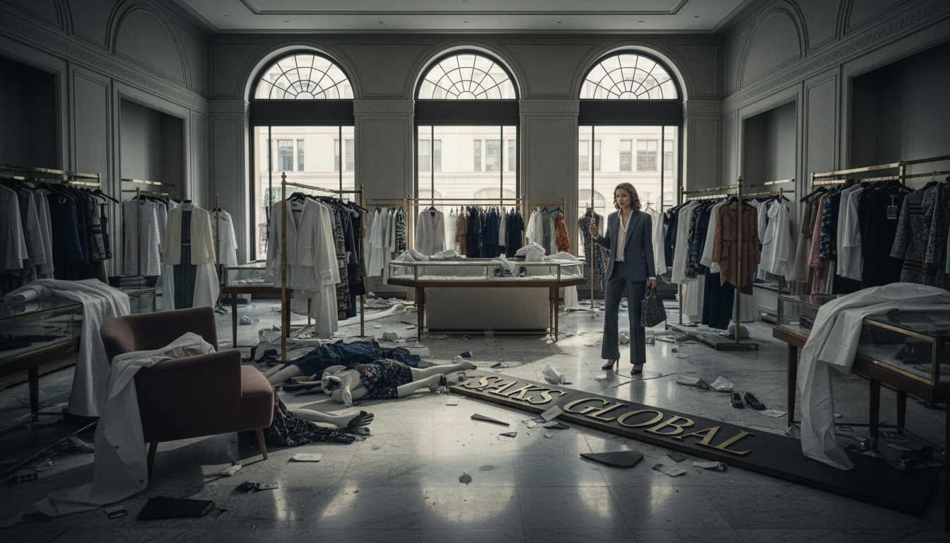Банкротство люксового ритейла: как кризис Saks Global меняет индустрию премиальных покупок