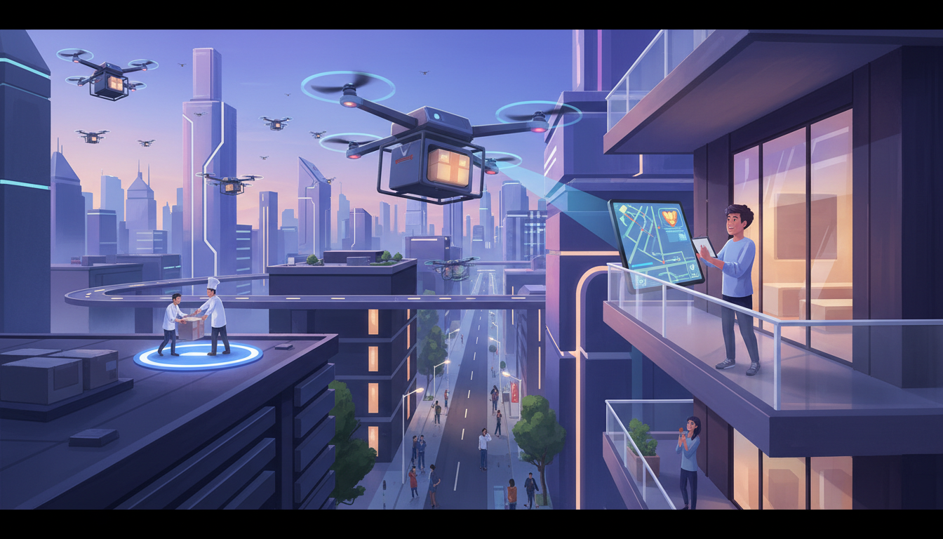 Доставка дронами в e-commerce: что изменится в поведении покупателей и как к этому готовиться