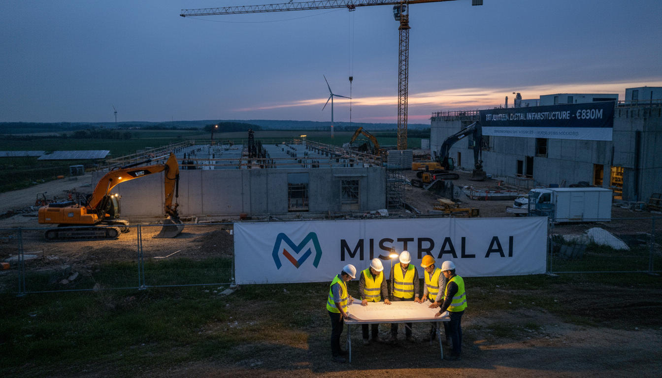 Европейский ИИ-суверенитет: как Mistral AI строит дата-центр за $830 млн для конкуренции с американскими гигантами