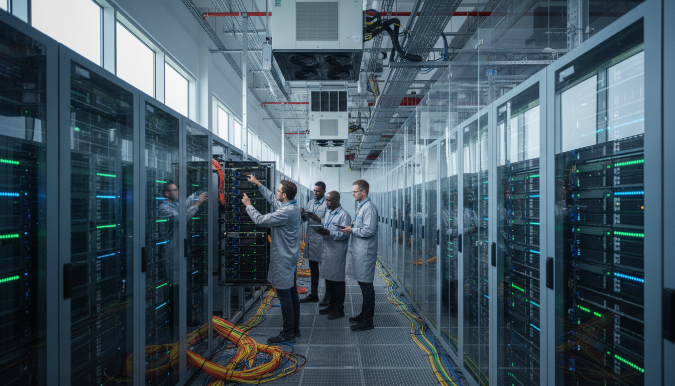 GPU-центры обработки данных: новая архитектура инфраструктуры для искусственного интеллекта