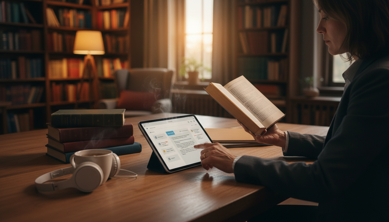 Искусственный интеллект в чтении: как AI трансформирует работу с книгами и документами