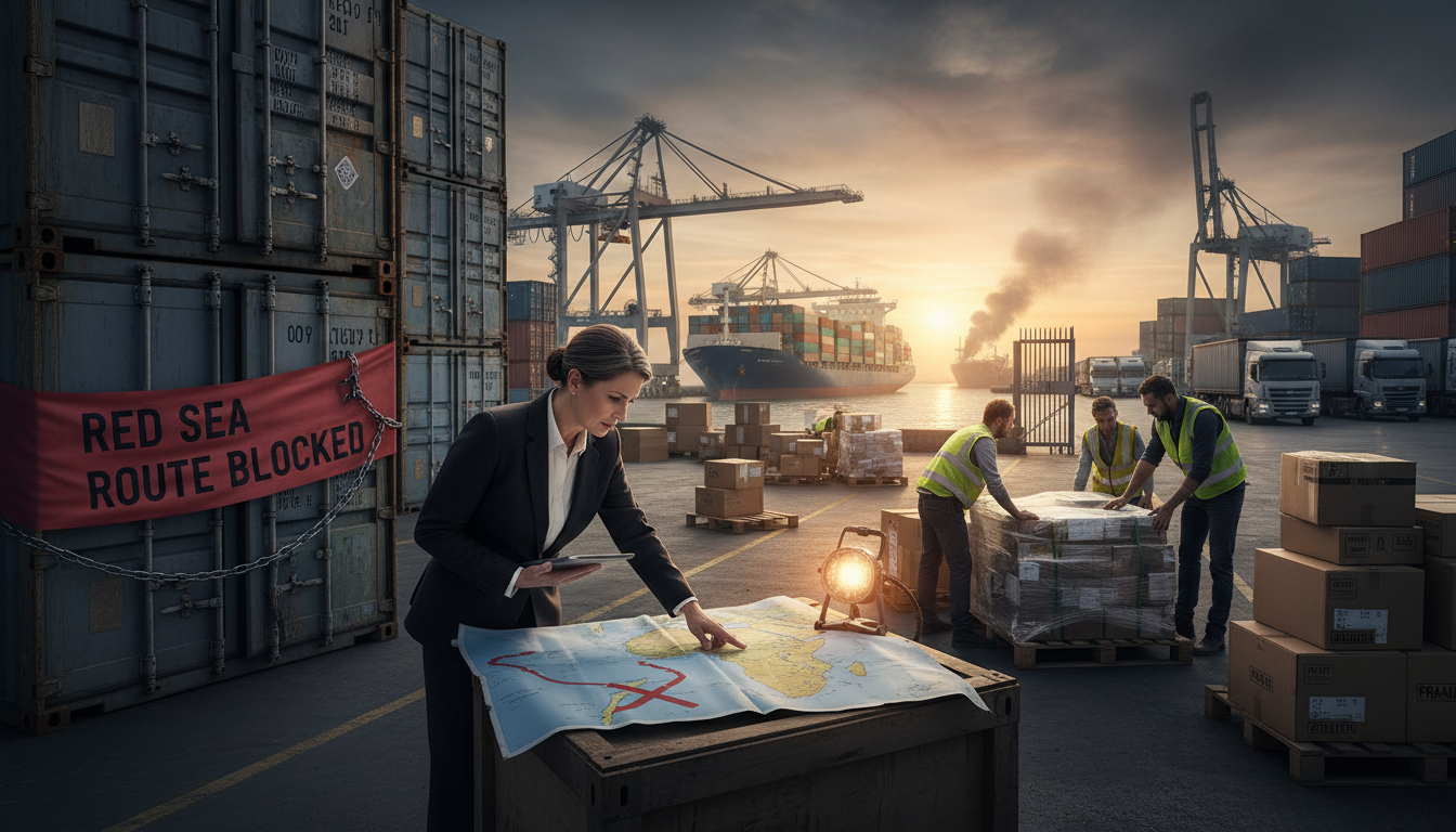Кризис в Красном море: как геополитические риски меняют стоимость логистики для e-commerce в 2026 году