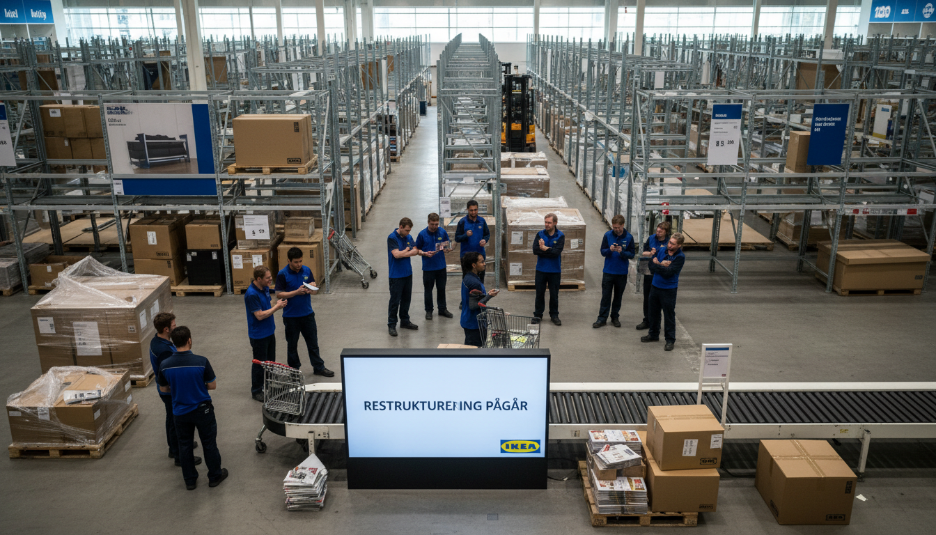 Массовые сокращения в IKEA: причины реструктуризации и влияние на e-commerce рынок