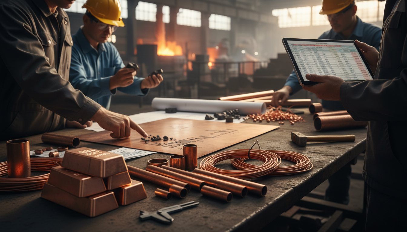 Медь в 2026 году: анализ ценовых колебаний и прогнозы для промышленности