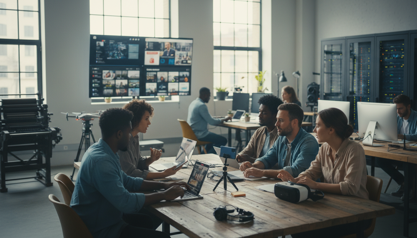 Медиаиндустрия в эпоху цифровой трансформации: как бизнес адаптируется к новым реалиям