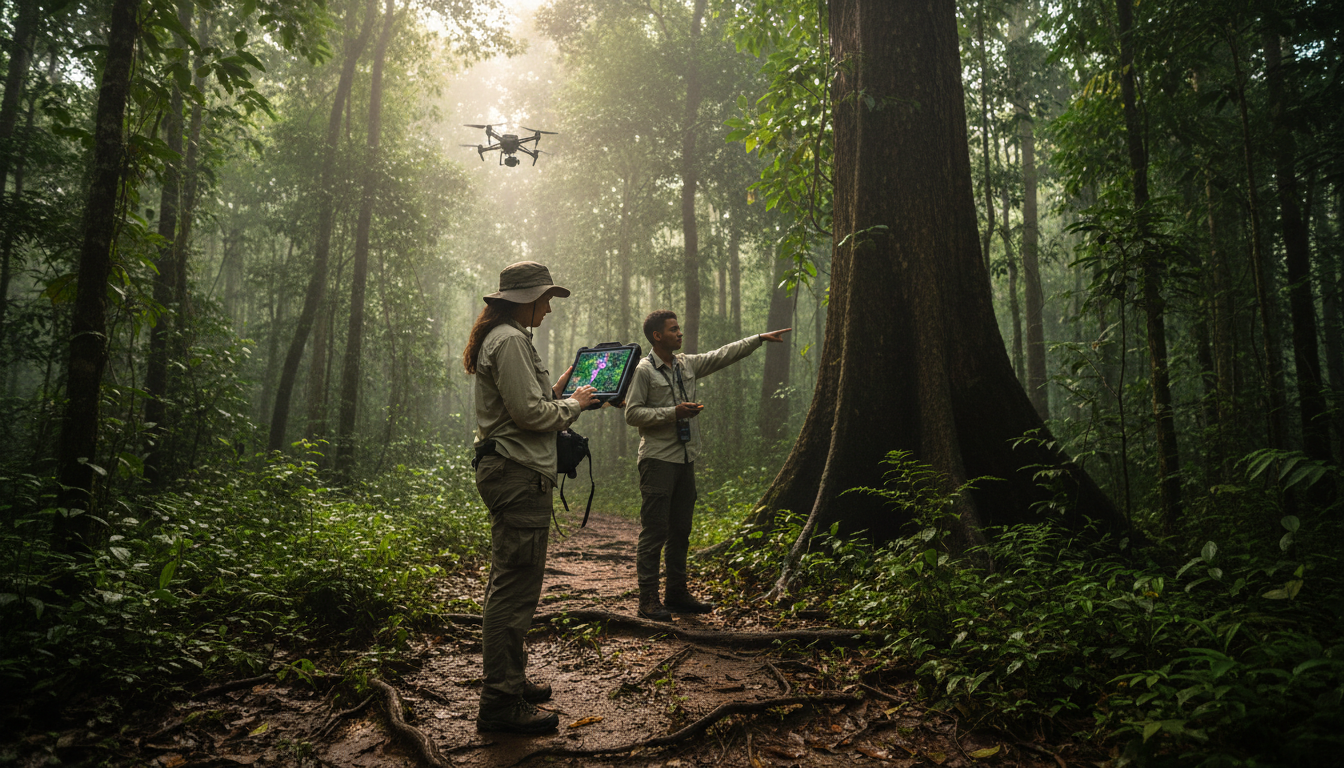 Мониторинг лесов бассейна Конго: технологии спутникового контроля и их роль в сохранении экосистем
