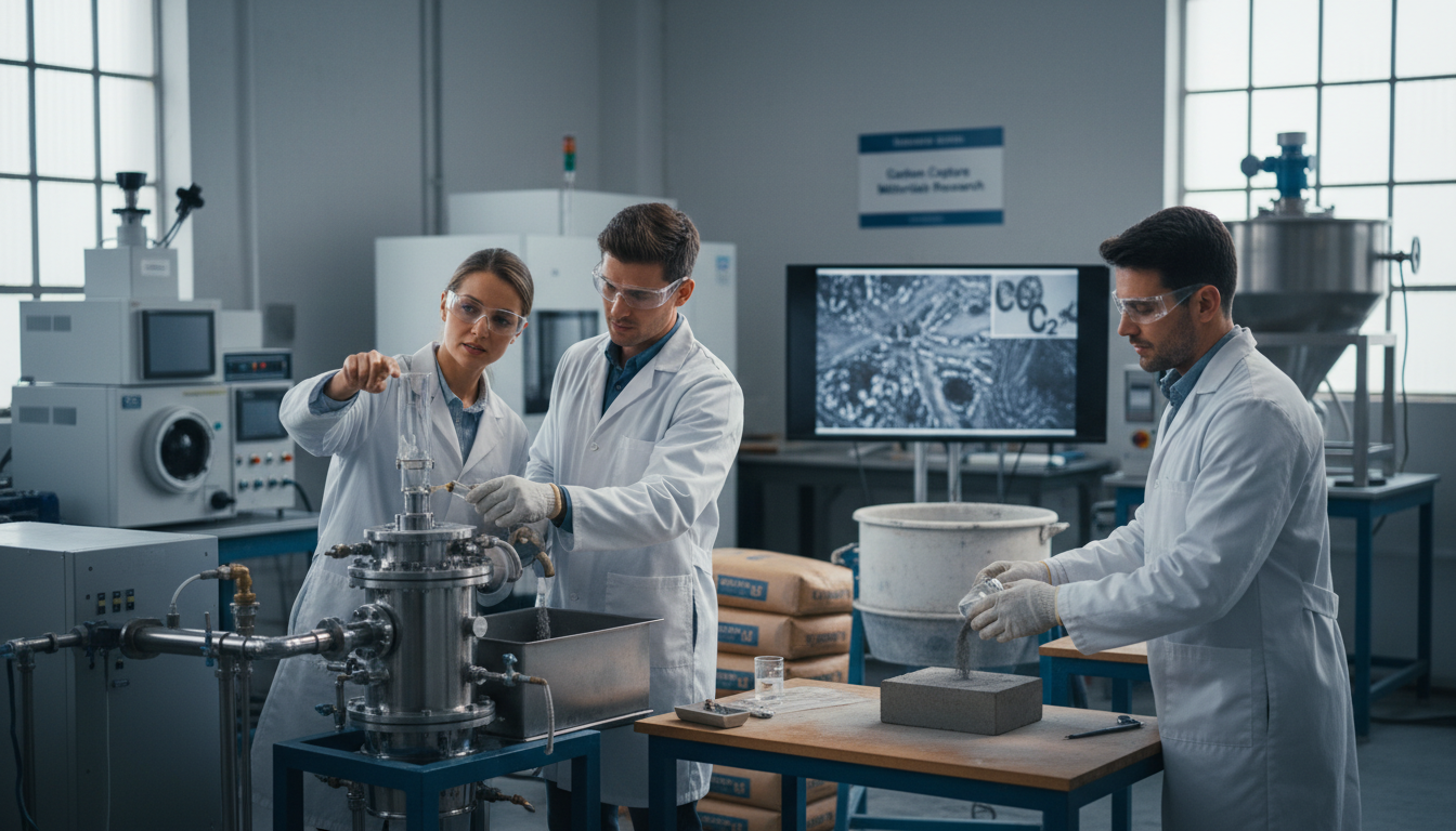 Технология превращения CO₂ в цементные добавки получила $10 млн инвестиций