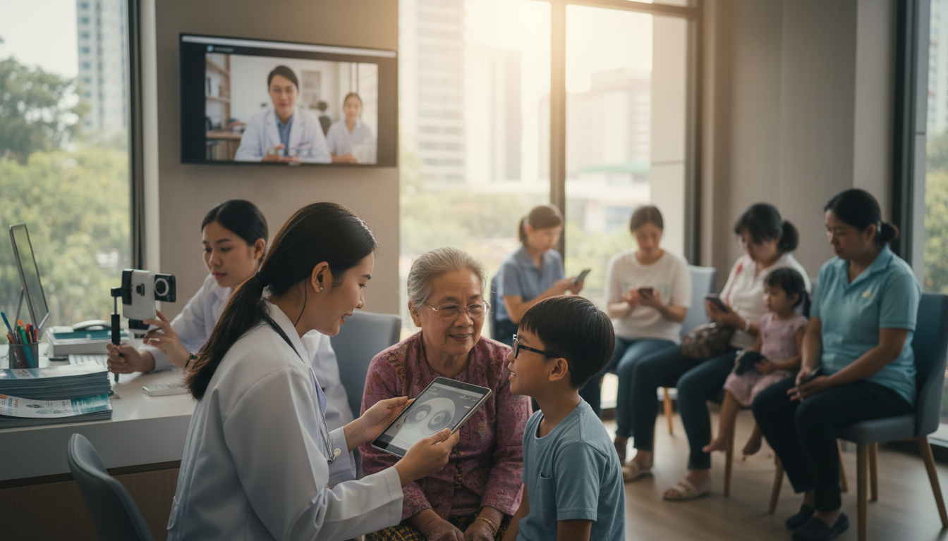 Цифровое здравоохранение в Азии: как технологии борются с эпидемией близорукости и меняют медицинскую отрасль