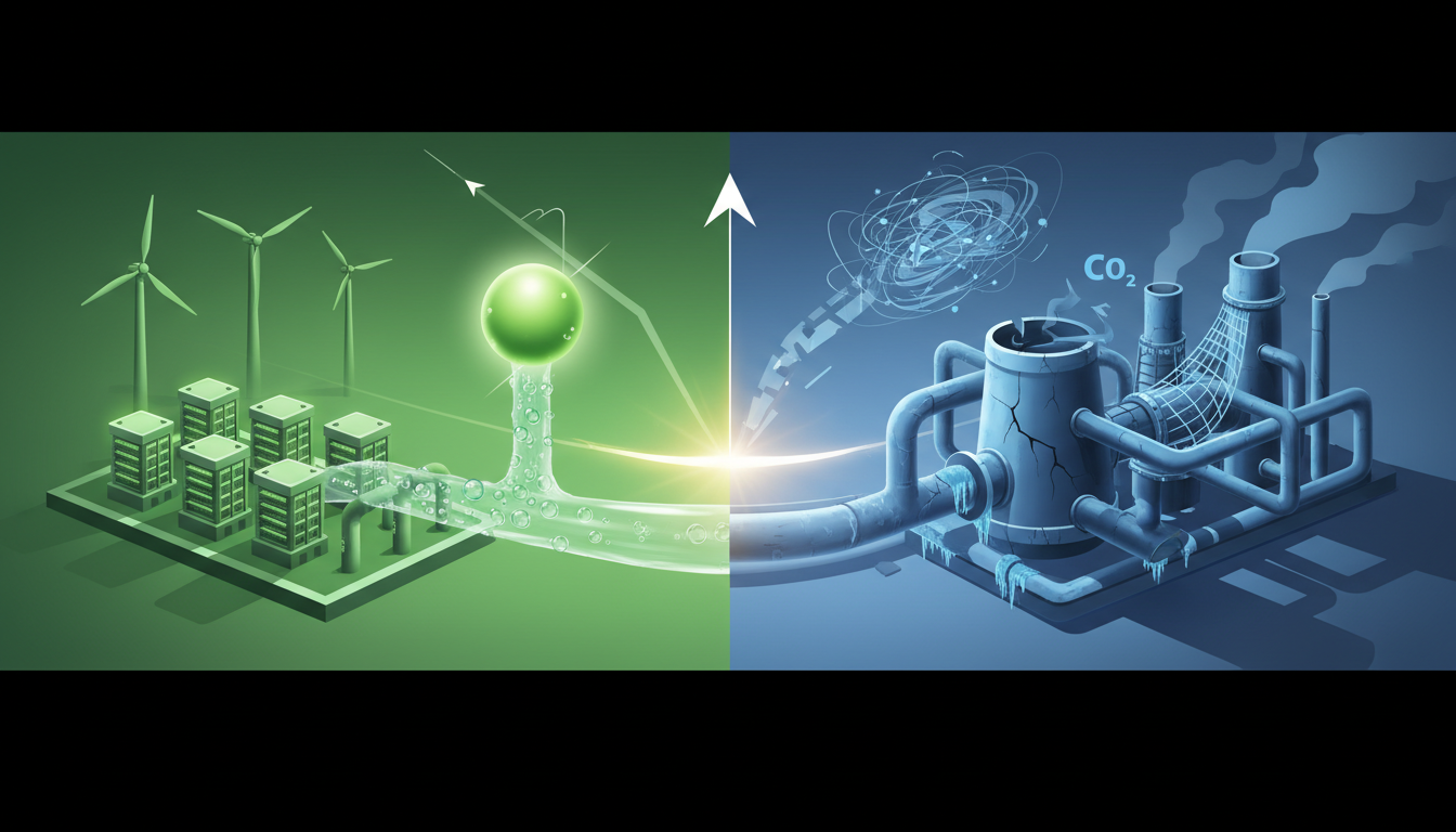 Зелёный водород vs голубой: почему одни проекты взлетают, а другие замораживаются
