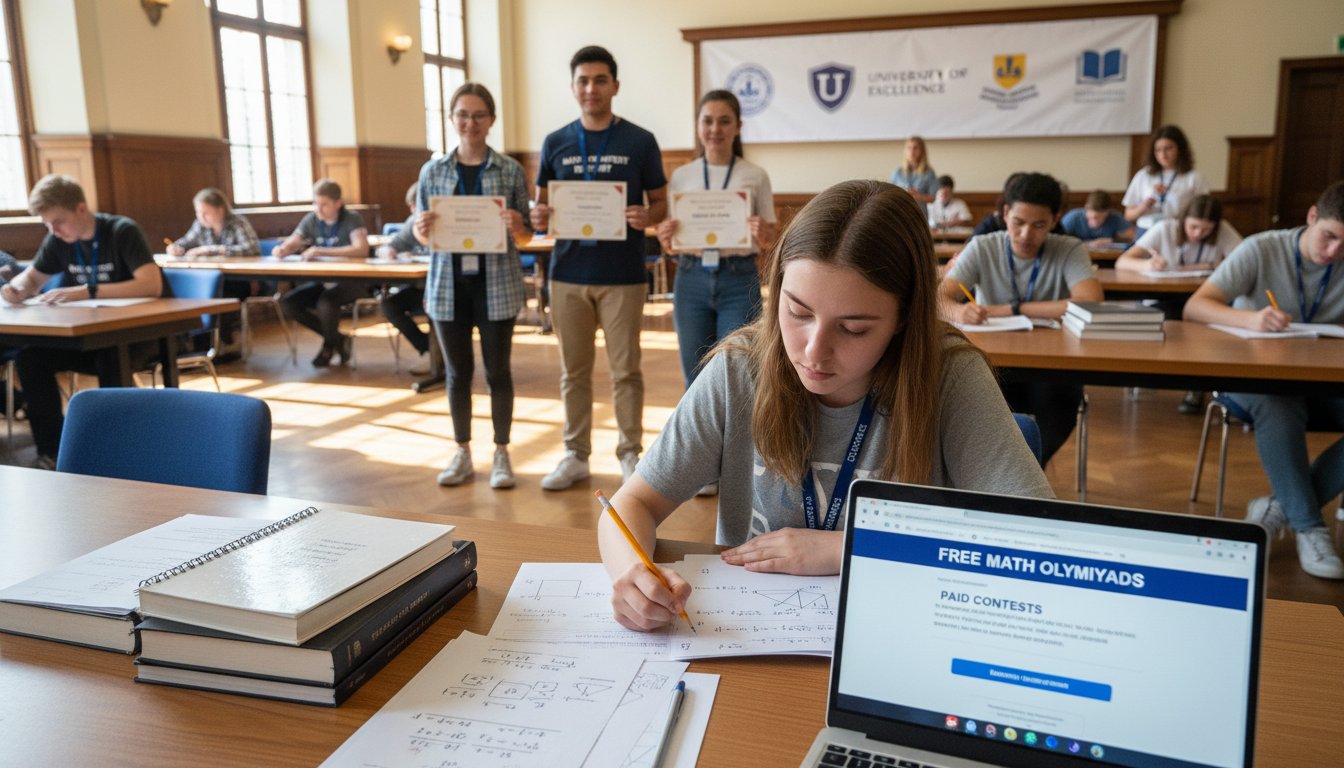 Олимпиады по математике: какие бесплатные, за какие платят и что даёт диплом