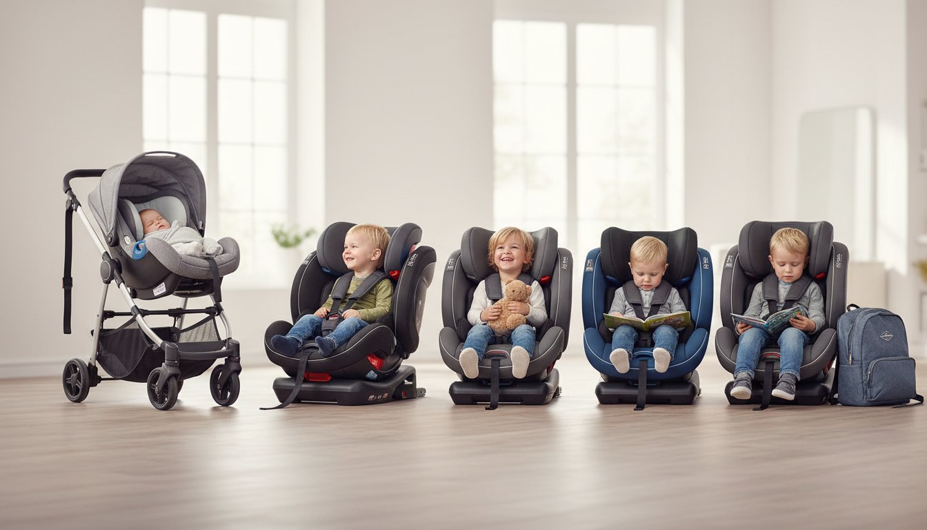 Какое автокресло Britax Roemer выбрать по возрасту и росту: линейка от рождения до 12 лет