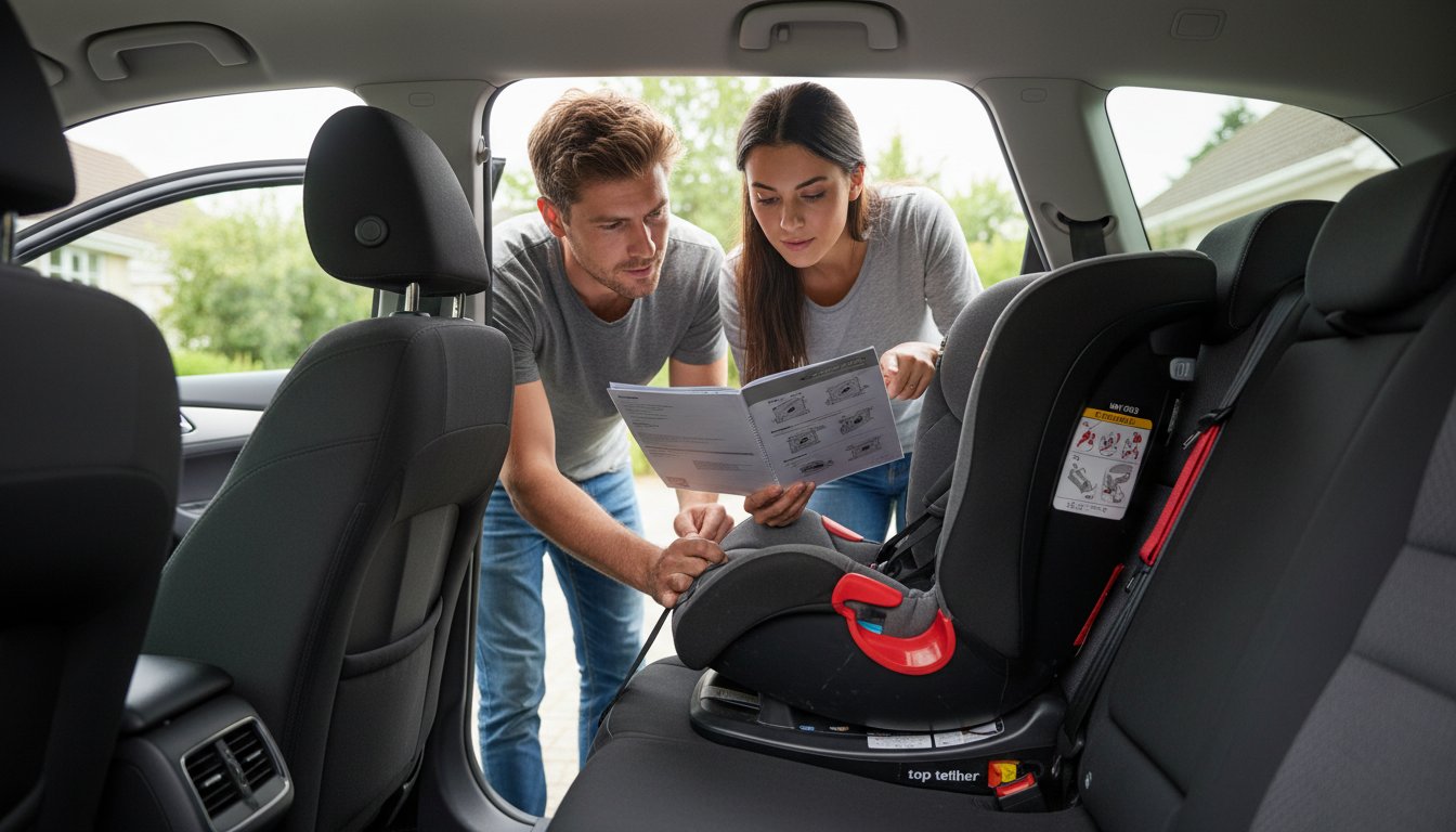 Переустановка автокресла: совместимость, ISOFIX и top tether