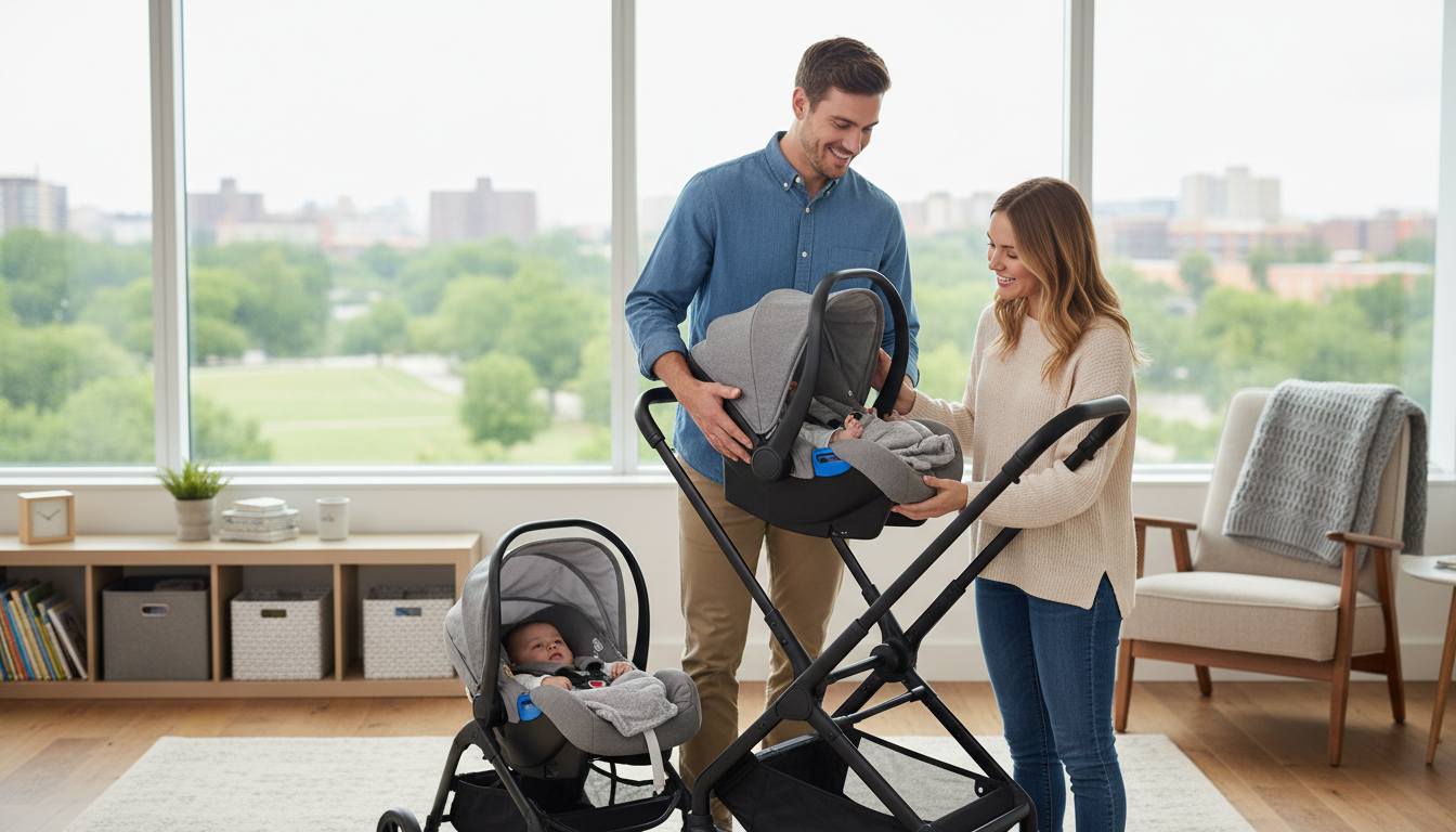 Travel system: как выбрать совместимые автокресло и коляску для безопасности и удобства
