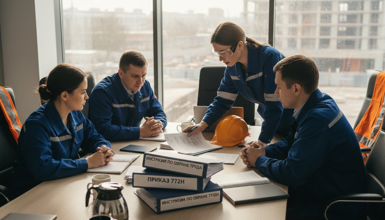Разработка и пересмотр инструкций по охране труда по приказу 772н