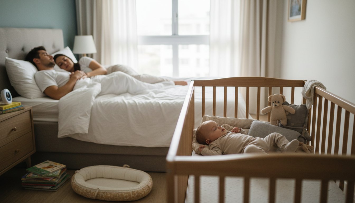 Как перевести ребенка из родительской кровати в детскую кроватку: практические решения и альтернативы коконам